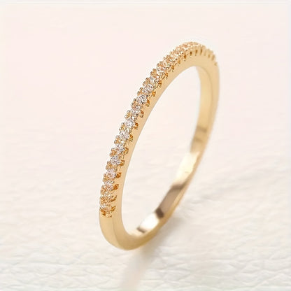 Zircone - Bague en or